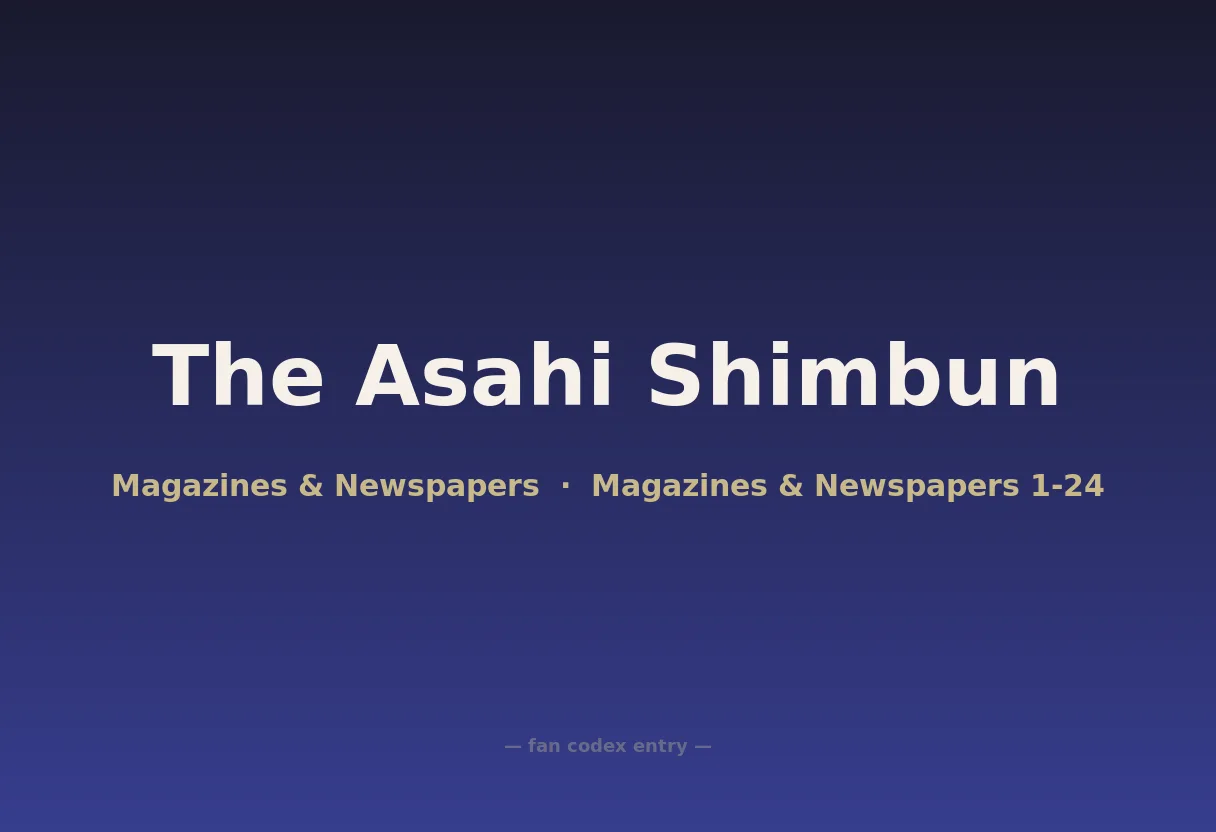 The Asahi Shimbun